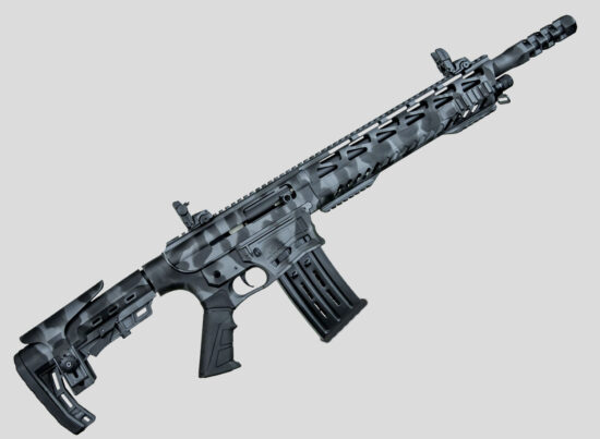 Üzümlü SR-12 Gri Şarjörlü 10+1 Şarjörlü Yarı Otomatik Av Tüfeği 12 Kalibre